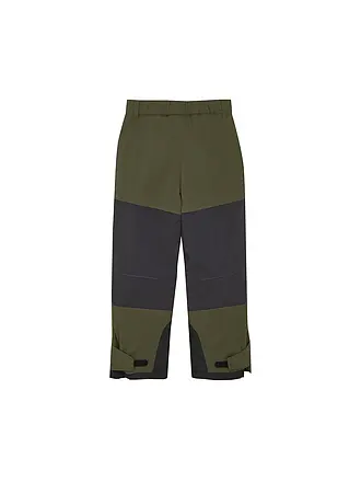 COLOR KIDS | Pantaloni da sci colorblock da ragazza | olive